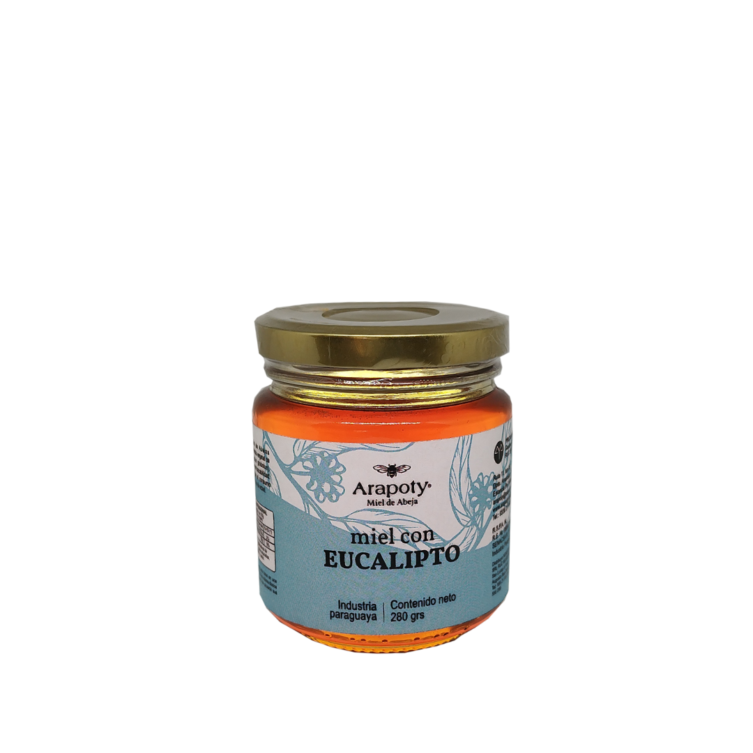 Miel de abeja Arapoty con extracto de Eucalipto