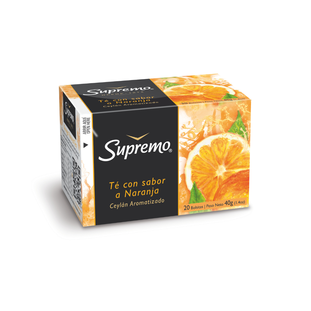 Té con Sabor a Naranja