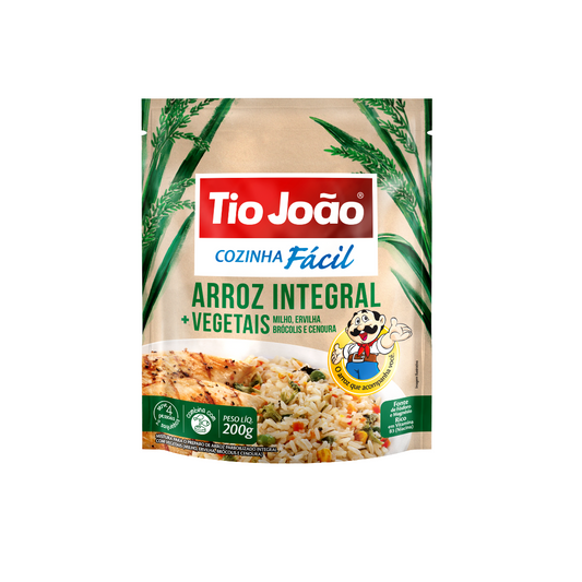 Arroz Integral con Vegetales